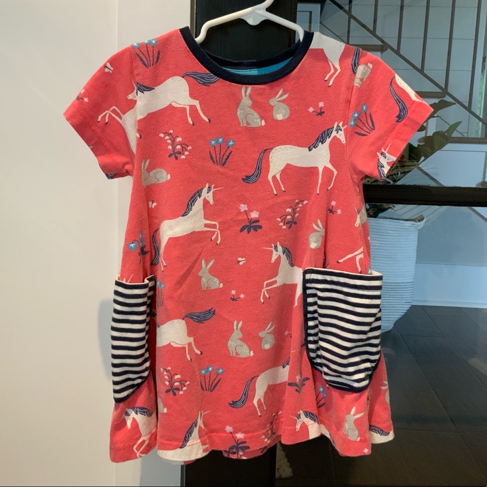 Mini Boden woodland creatures dress